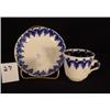 Image 1 : HAND PAINTED DEMITASSE Cup & Saucer