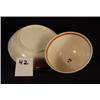 Image 2 : HANDLELESS CUP & SAUCER Bucolic Scene