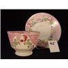 Image 1 : Pink Lustre HANDLELESS Cup & Saucer