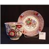 Image 1 : HANDLELESS CUP & SAUCER Staffordshire