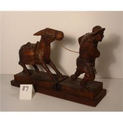 WOOD CARVING OF Man