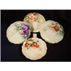 Image 1 : Lot of 4 Hand Painted Plates