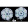 Image 1 : Pair of GLASS Drapery TIE-BACKS