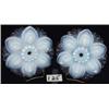 Image 1 : Pair of GLASS Drapery TIE-BACKS