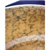Image 3 : Spongeware bowl Mustard color  w/Green