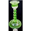 Image 1 : 7 1/4" Single VASELINE Candlestick