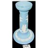 Image 1 : WEDGWOOD BLUE CANDLESTICK