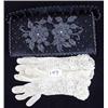Image 1 : BEADED BAG & MESH GLOVES