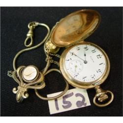 ELGIN LADY'S POCKET WATCH 1882