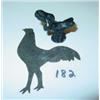 Image 1 : Bk Clay Chicken WHISTLE & Tin Rooster
