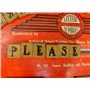 Image 2 : 1940's SPELLING & NUMBER BOARD #50