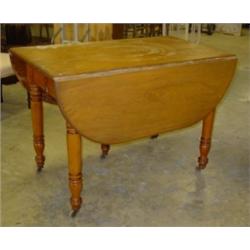 OAK DROP LEAF TABLE w/5 Legs