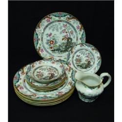 13 Pcs RIDGWAY Dishes ANGLESEY ENG