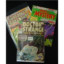3 COMIC DR. STRANGE HOUSE MYSTERY ADVEN
