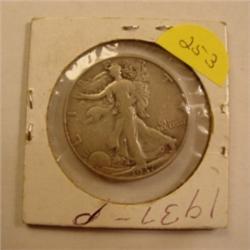 1937-P Walking Liberty 1/2 Dollar