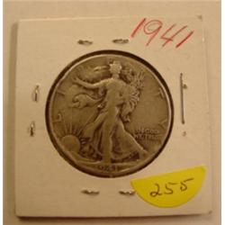 1941-P Walking Liberty 1/2 Dollar