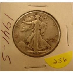 1941-S Walking Liberty 1/2 Dollar