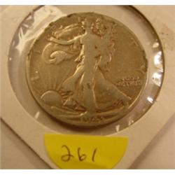 1943-D Walking Liberty 1/2 Dollar