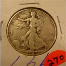 1947-P Walking Liberty 1/2 Dollar