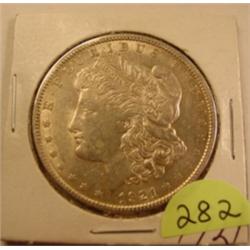 1921-P Silver Morgan Dollar