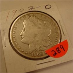 1902-O Silver Morgan Dollar