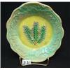 Image 1 : Oval MAJOLICA Shallow BOWL