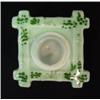 Image 2 : Green & White Pottery INK WELL INKWELL