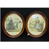 Image 1 : FRENCH FASHION PRINTS oval Frames