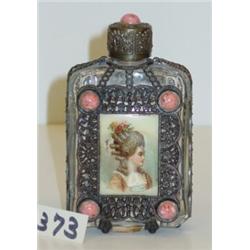 Metal Clad Vintage COLOGNE BOTTLE