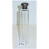 Image 1 : Tall PANELED GLASS PERFUME BOTTLE