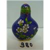 Image 1 : Cobalt Blue CLOISONNÉ SNUFF Bottle