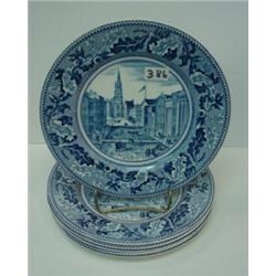 Johnson Bros HISTORIC AMERICA Luncheon PLATES - 6