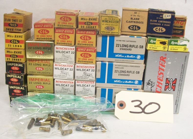 BOX LOT 22 AMMO
