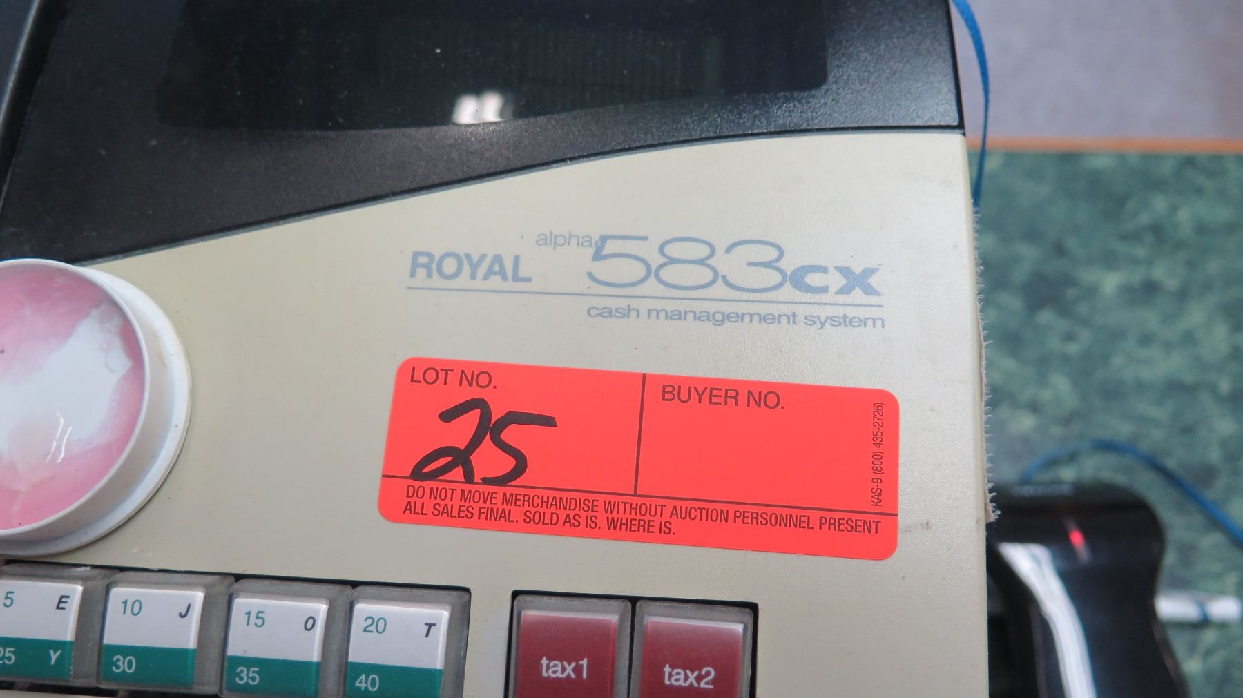 Royal Alpha583CX Cash Register System