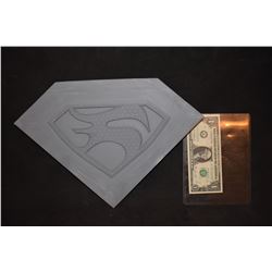 SUPERMAN OF METAL ALLOY FAORA GLYPH MASTER THAT HERO MOLDS WERE MADE FROM