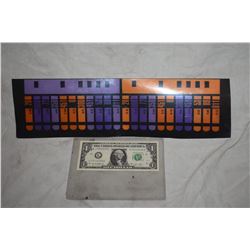 STAR TREK TNG STARSHIP ENTERPRISE SCREEN USED CONTROL PANEL C-GRADE 17
