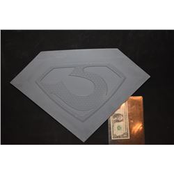 SUPERMAN OF METAL ALLOY ZOD GLYPH MASTER THAT HERO MOLDS WERE MADE FROM