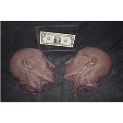 BISECTED ZOMBIE CADAVER HEAD SILICONE