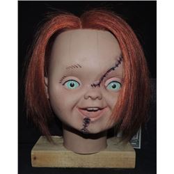 CURSE OF CHUCKY SCREEN MATCHED REVEAL HEAD FROM ATTIC SCENE