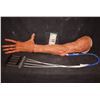 300 EPHIALTES SCREEN MATCHED HERO ANIMATRONIC ARM WITH CABLES AND TRIGGER INTACT