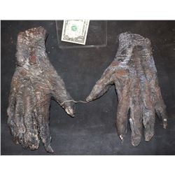 MUMMY ALIEN DEMON CREATURE WEARABLE COSTUME GLOVES 2