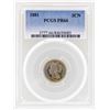 Image 1 : 1881 3 Cent Nickel Proof Coin PCGS PR66- Great Color