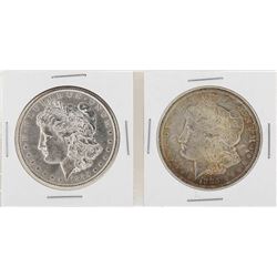 Lot of (2) 1885-O $1 Morgan Silver Dollar Coins