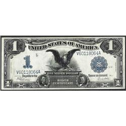 1899 $1 Black Eagle Silver Certificate Note