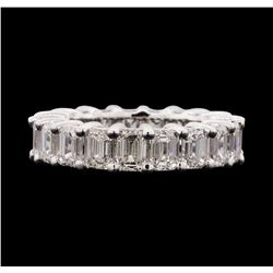 14KT White Gold 7.65 ctw Diamond Eternity Band