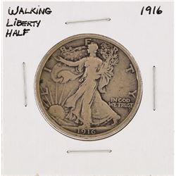 1916 Walking Liberty Half Dollar Silver Coin