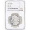 Image 1 : 1897-S $1 Morgan Silver Dollar Coin NGC MS65