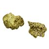 Image 2 : Lot of (2) Australian Gold Nuggets 12.36 Grams