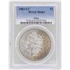 Image 1 : 1883-CC $1 Morgan Silver Dollar Coin PCGS MS63 GSA