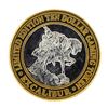 Image 2 : .999 Silver Excalibur Las Vegas, NV $10 Casino Limited Edition Gaming Token